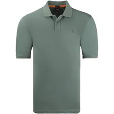 BOSS ORANGE Poloshirt dunkelgrün