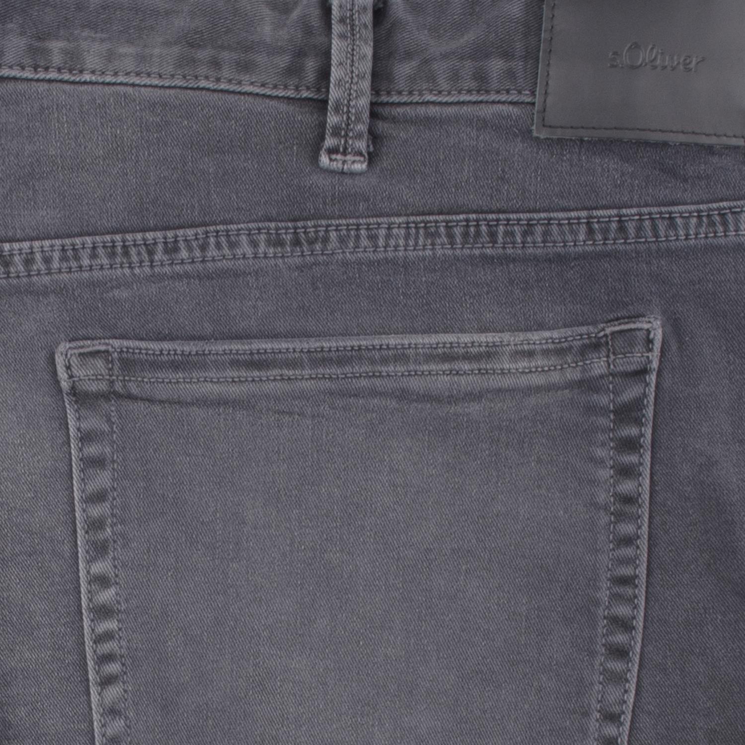 S.OLIVER Jeans anthrazit Herrenmode in kaufen Übergrößen