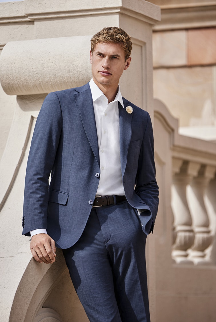 Bruns Grossse Grössen Mann Mode Bräutigam